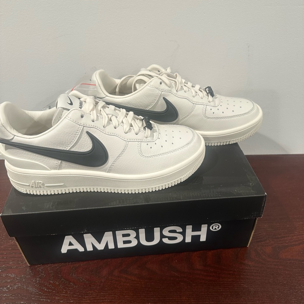 Nike White and Black Athletic Shoes